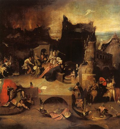 Versuchung des heiligen Antonius von Hieronymus Bosch